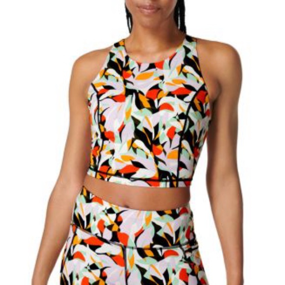 SWEATY BETTY POWER HIGH NECK SPORTS BRA